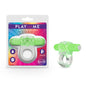 "Play With Me  Teaser Vibrating C-Ring  Green BL-74122"
