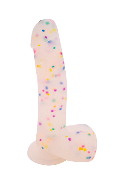 "Get Lucky 8.5 Confetti Cock TMN-GL-4080"
