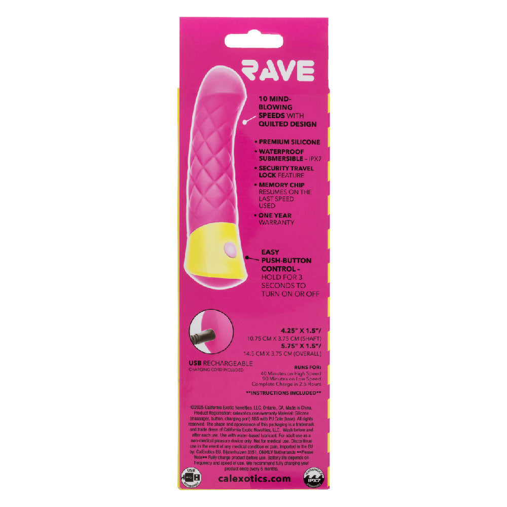 Rave Quilted G - Pink