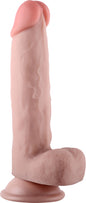 "Get Lucky Real Skin 7.5 Dual Layer Dildo Beige TMN-GL-2444"